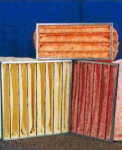 Taschenfilter Glasfaser